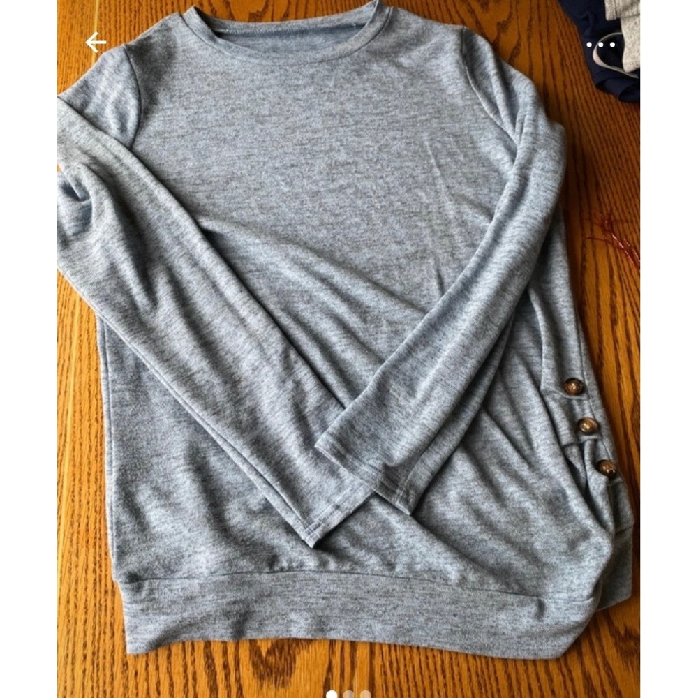 Size L light blue sweater lightweight